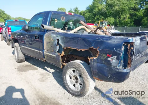 2002 Chevrolet Silverado 1500 from USA, damaged, VIN 1GCEK14V32Z108462